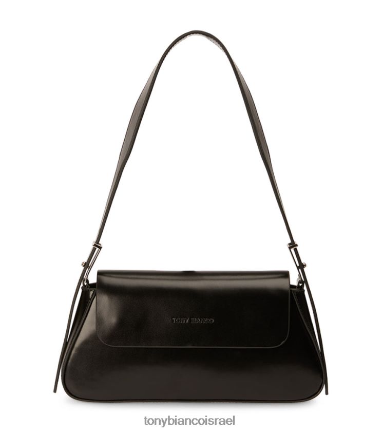 שקיות | נשים שחור היי ברק Tony Bianco תיק כתף וילה 8BNR8T685